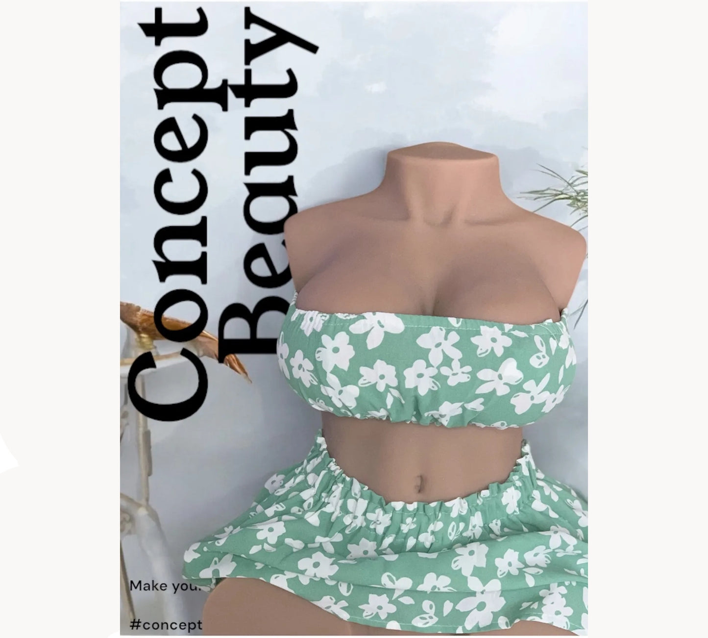 Top and Skirt Set - Bucolic Temptation