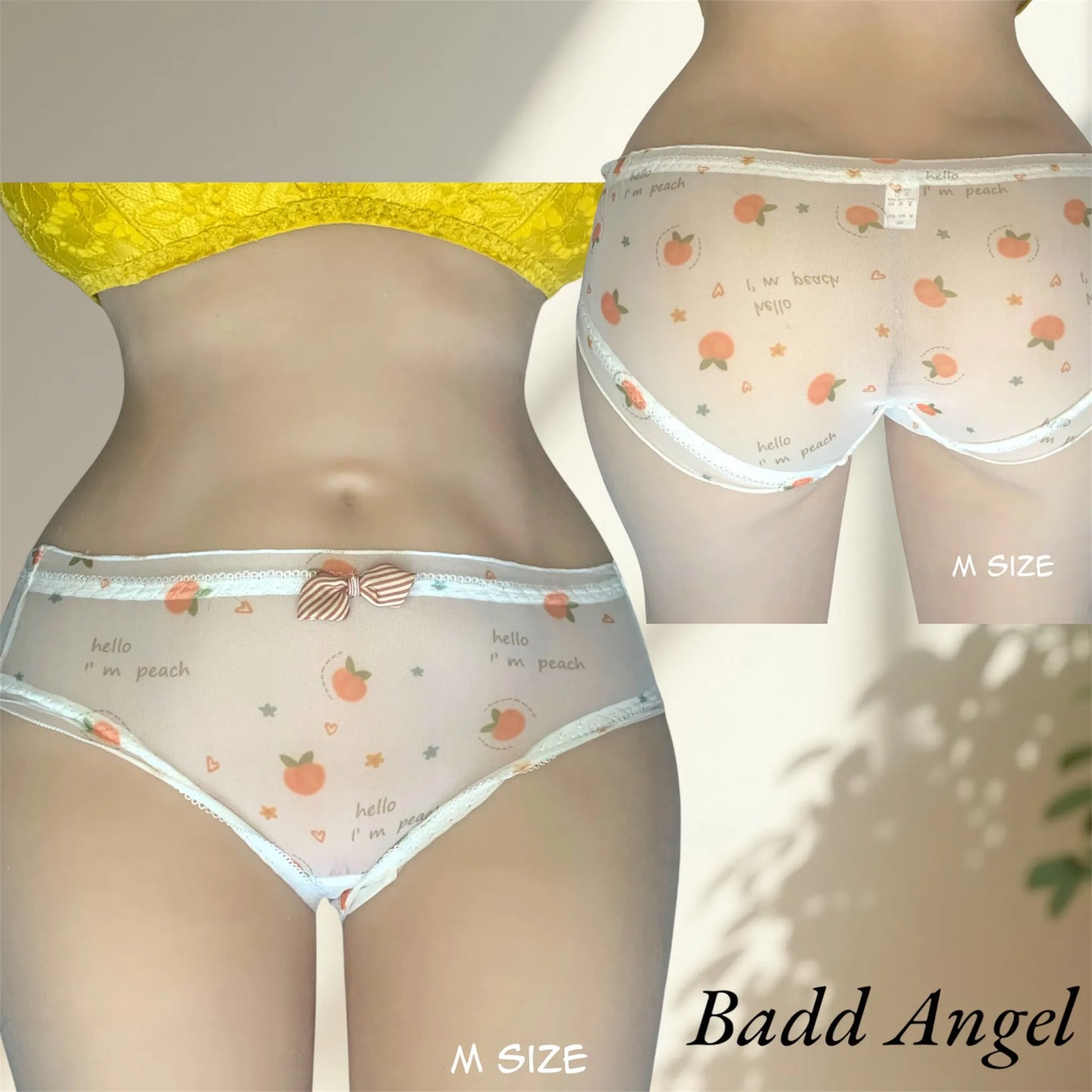 Culotte Kawaii en Tulle Transparent – Douceur et Fantaisie