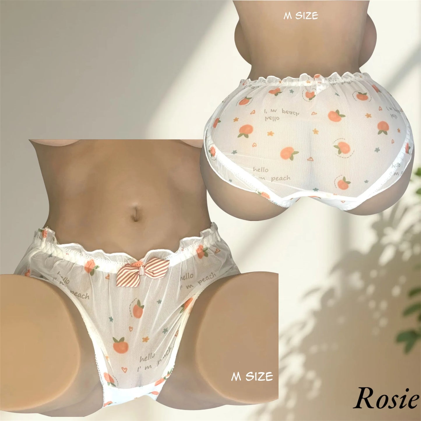Culotte Kawaii en Tulle Transparent – Douceur et Fantaisie
