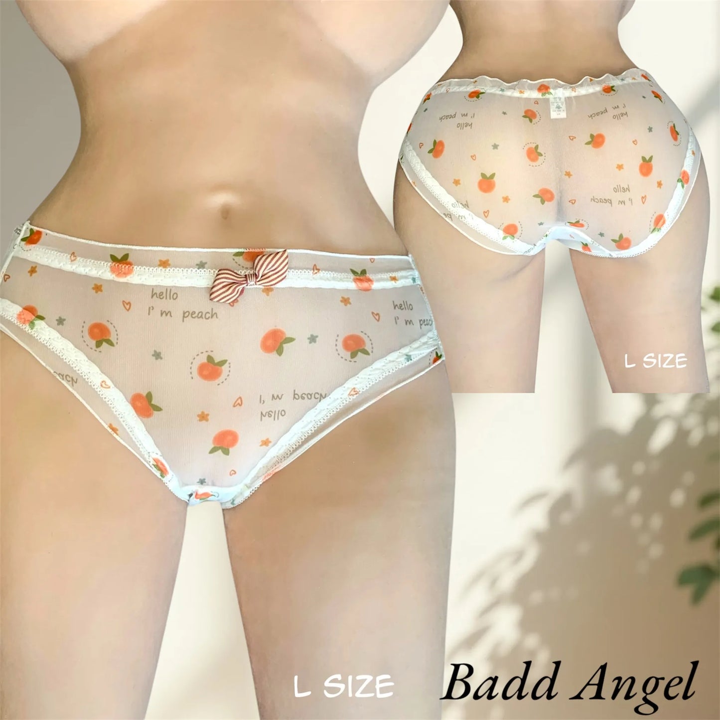 Culotte Kawaii en Tulle Transparent – Douceur et Fantaisie