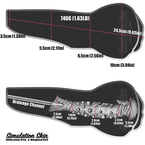 L-122 Silicone Masturbator