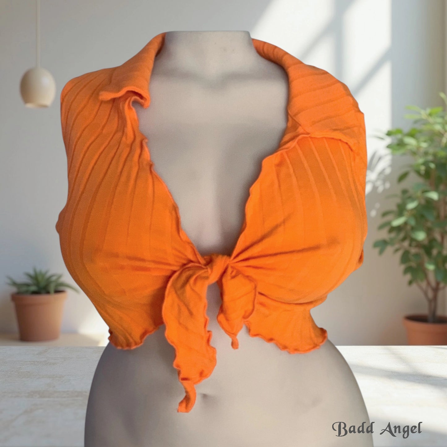 badd Angel in orange open top