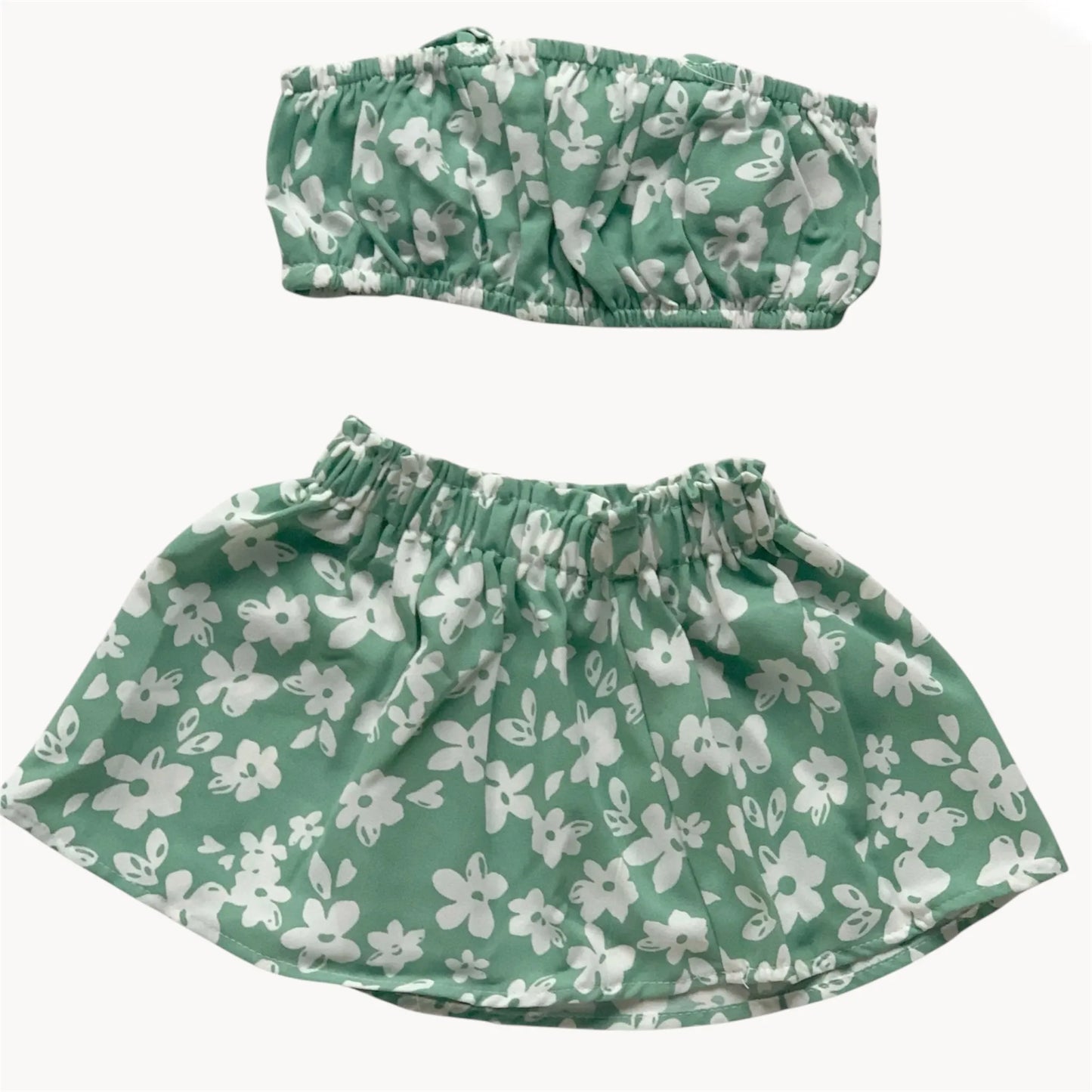 Top and Skirt Set - Bucolic Temptation