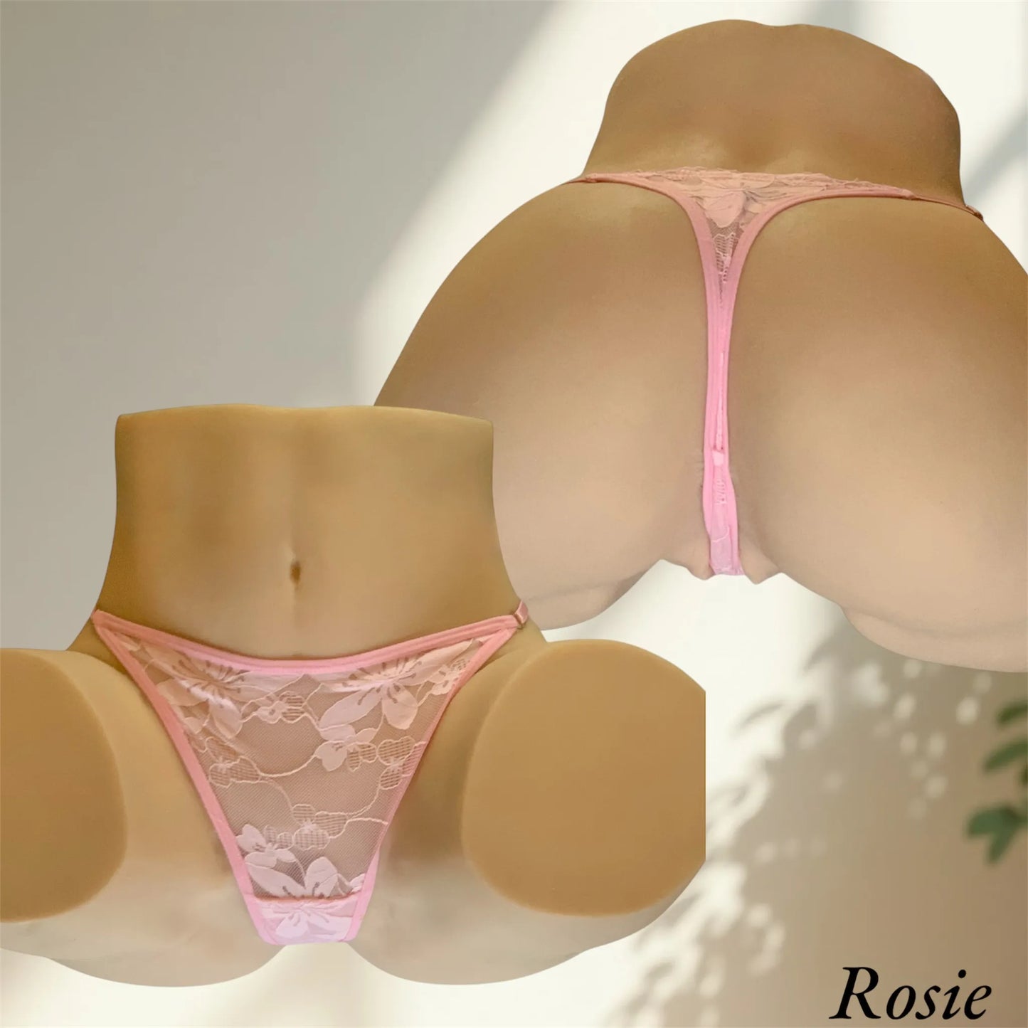 Tanga Sexy en Dentelle Florale – Séduction Naturelle