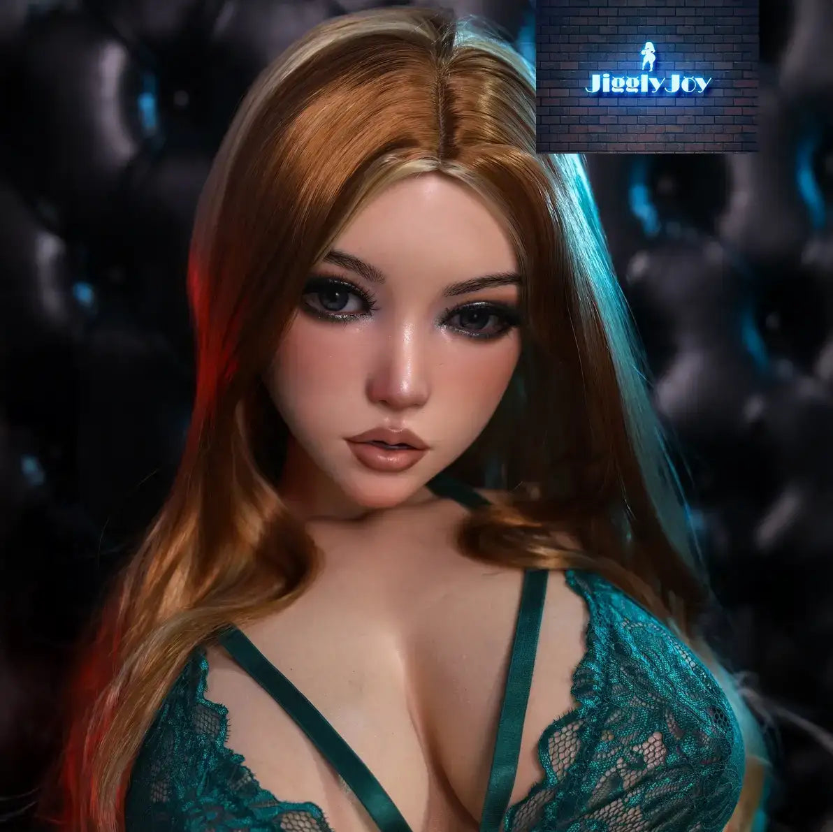 Fanny — Poupée Silicone Platine avec Tête ROS | JigglyJoy JJ10