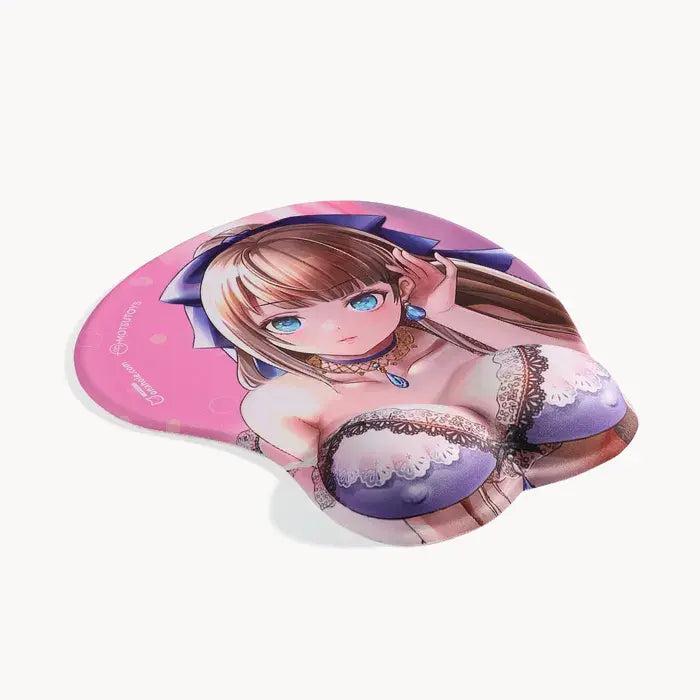 Tapis de Souris Aska Mai – Courbes Tentatrices, Confort Délicieux
