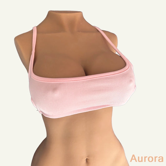 Top Rose Pâle – Coupe Courte, Douce Séduction