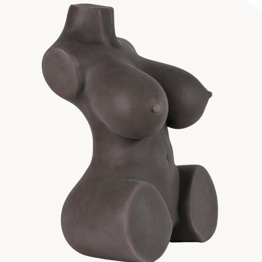 torsodoll Black cow other face view