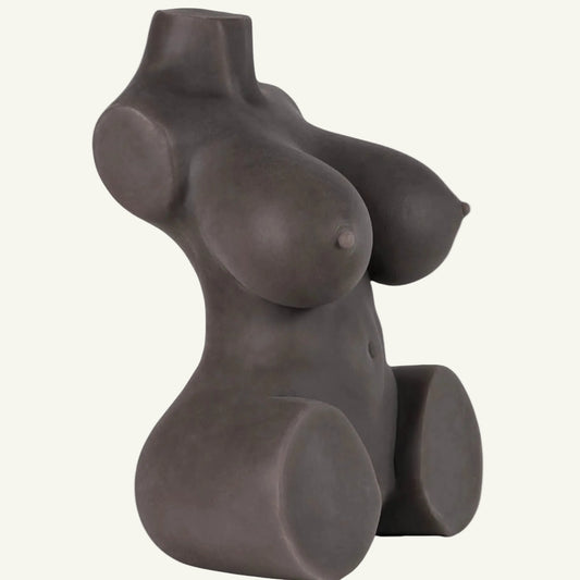 torsodoll Black cow other face view