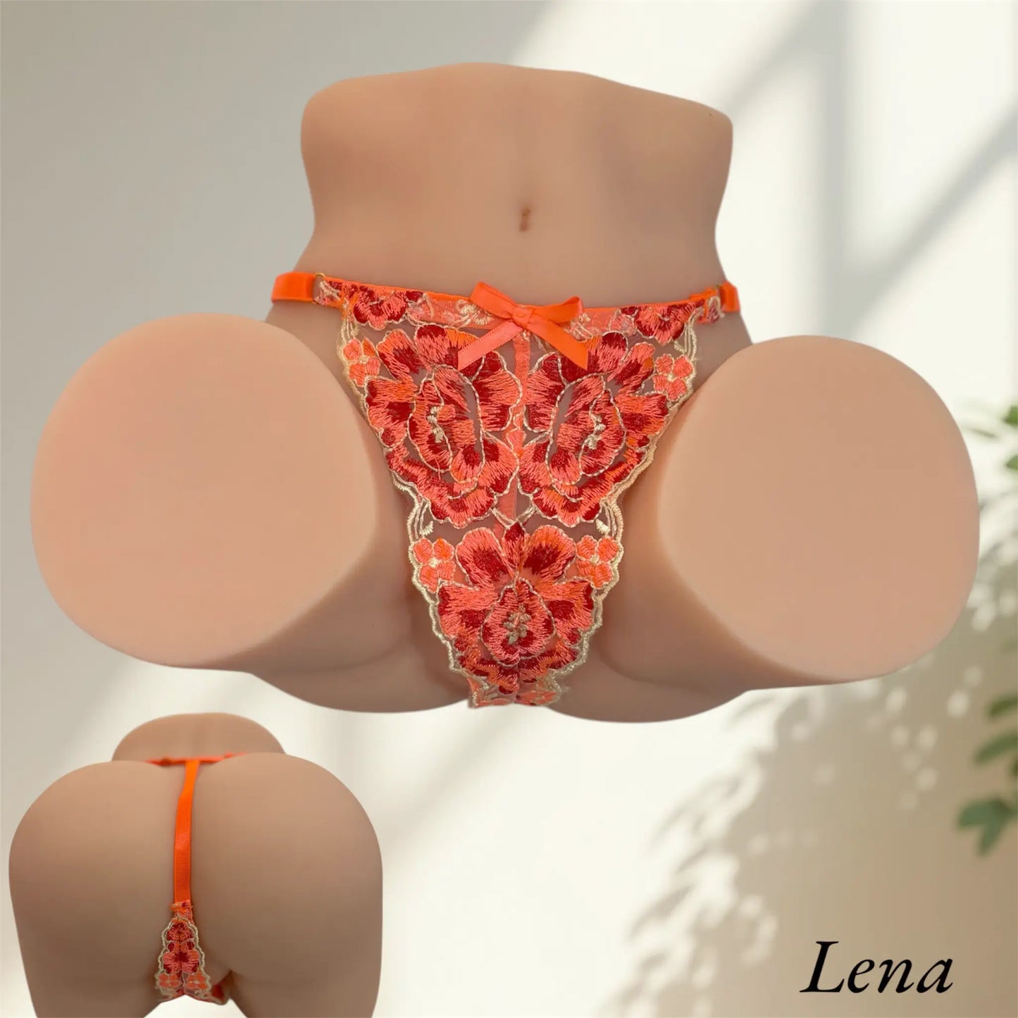 lena in floral passion panties lingerie doll torso