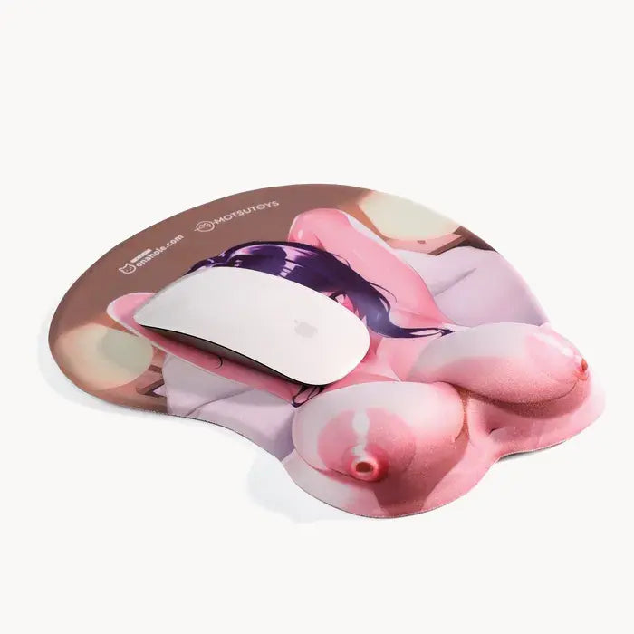 Tapis de Souris Nipple F – Tétons Affolants, Désirs au Bout des Doigts