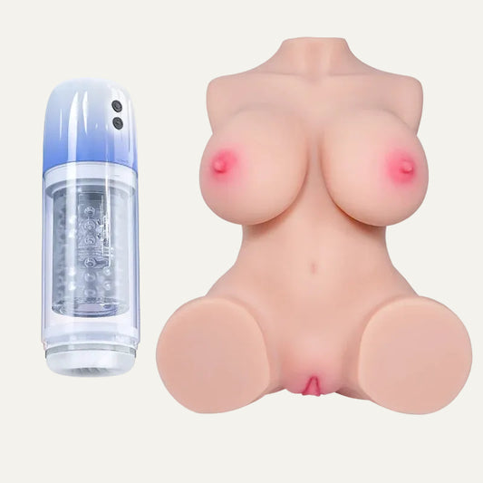 Selena – 3-in-1 Mini Torso, Total Pleasure & Compact Size