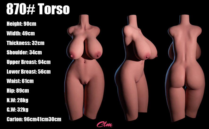 ClimaxDoll Torse #870 – Délices Sculpté USA