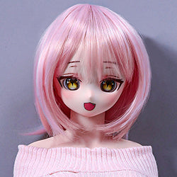 Azami, a minidoll with a soft, lightweight, and realistic silicone body.