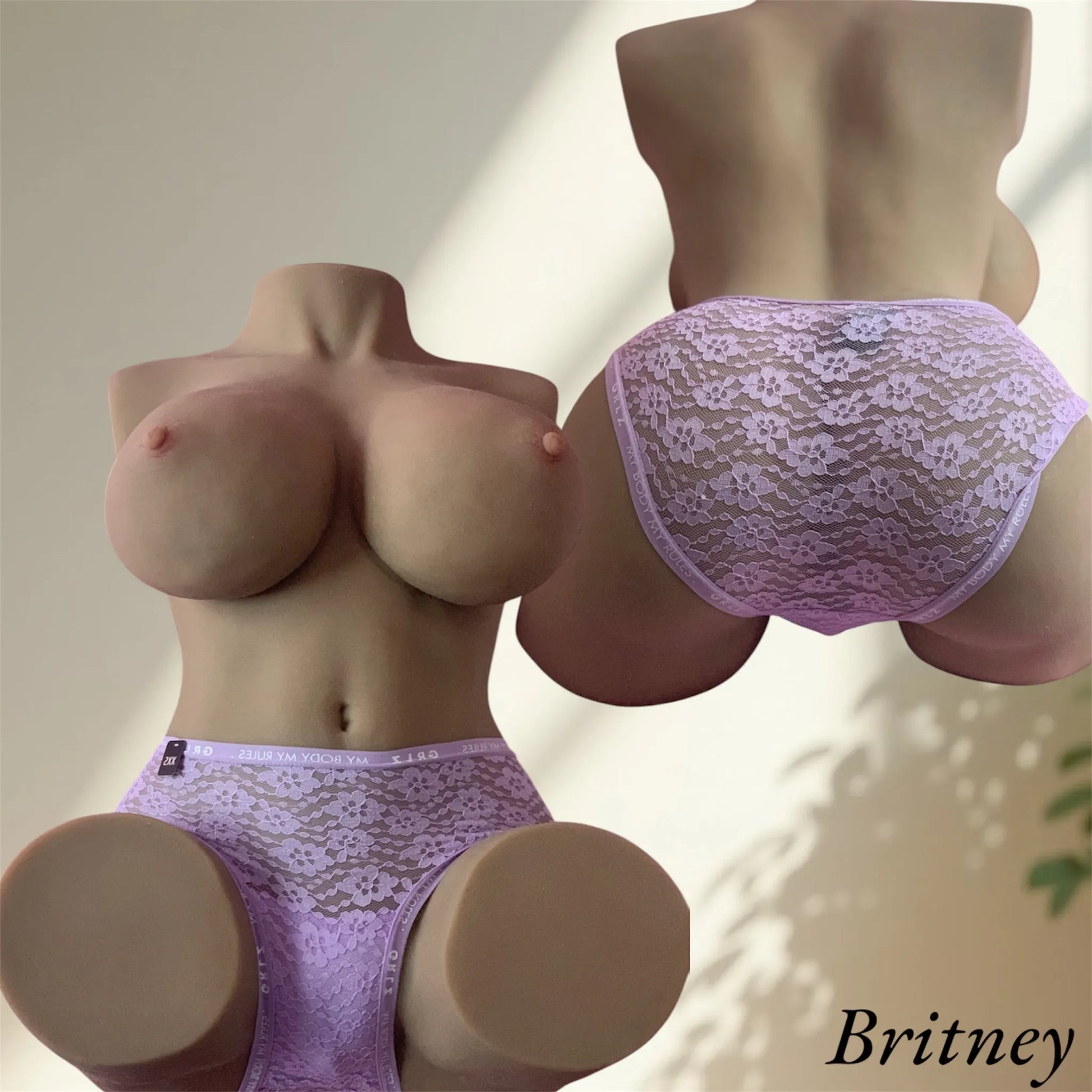 britney in Lilac lace panties Jennyfer - Sensual Liberty