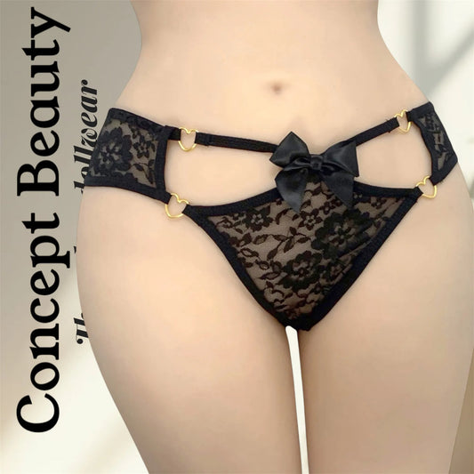 Culotte Dentelle Noire – Séduction Élégante