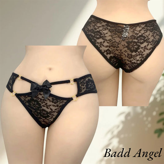 Culotte Dentelle Noire – Séduction Élégante