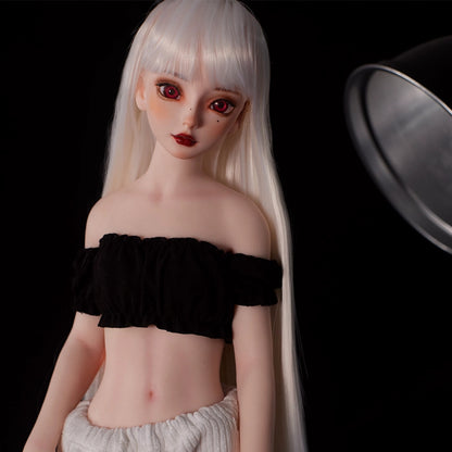 Saki — Mini Silicone SexDoll J55