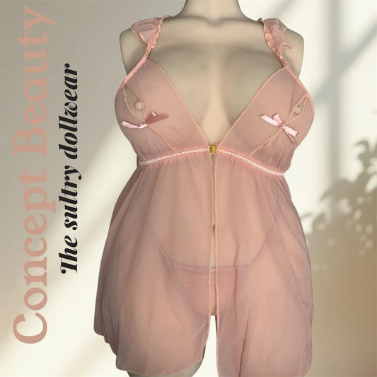 Lingerie sensuelle transpartente  – Délice Interdit
