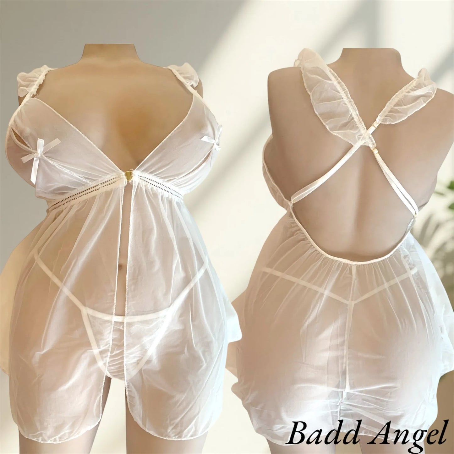 Lingerie sensuelle transpartente  – Délice Interdit
