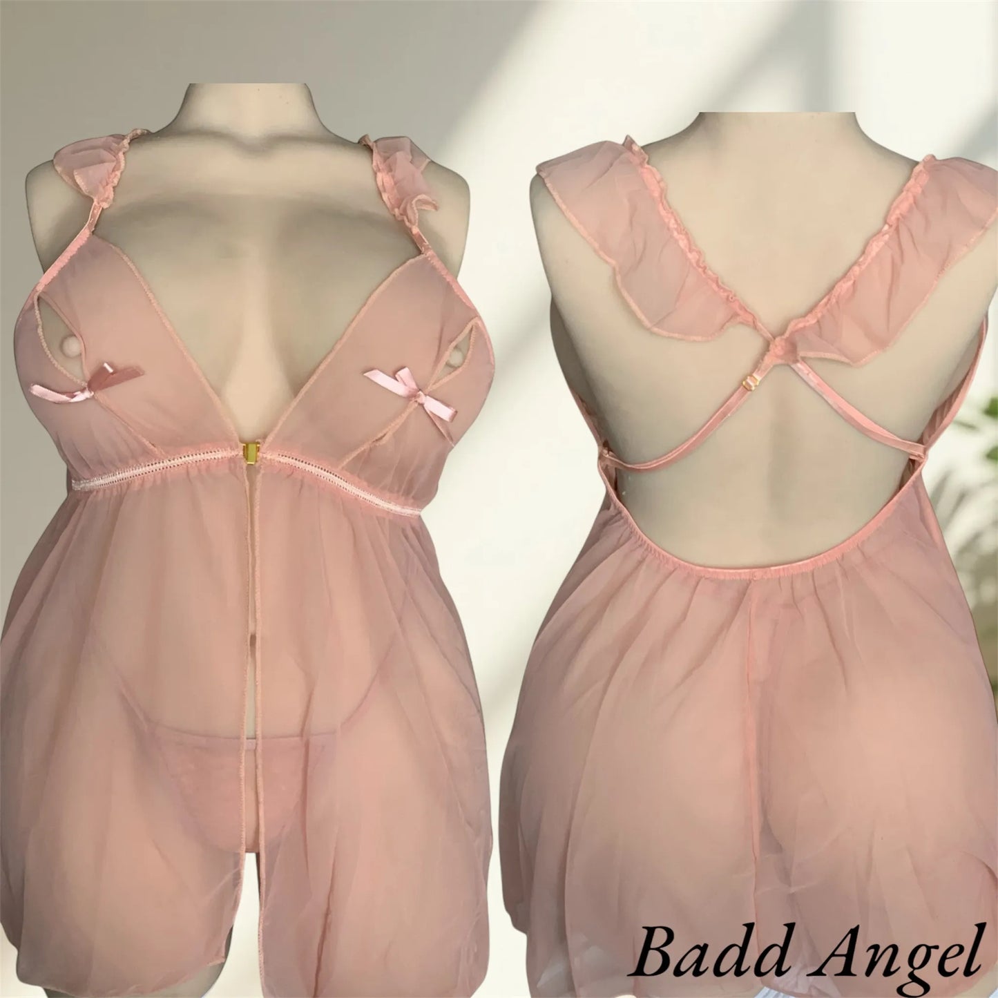 Lingerie sensuelle transpartente  – Délice Interdit