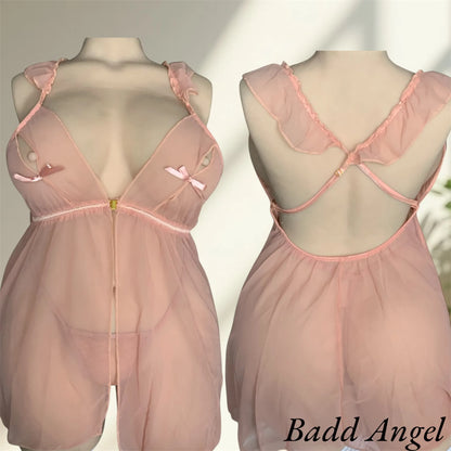Lingerie sensuelle transpartente  – Délice Interdit