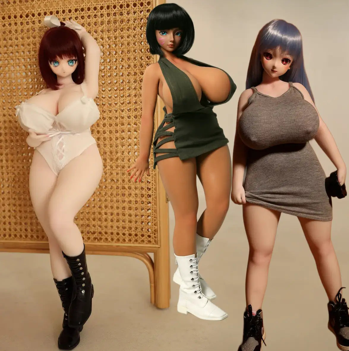 J58 series — Mini dolls with huge breasts