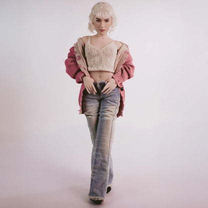 Tara – Mini poupée silicone – silhouette fine et réaliste Si60s