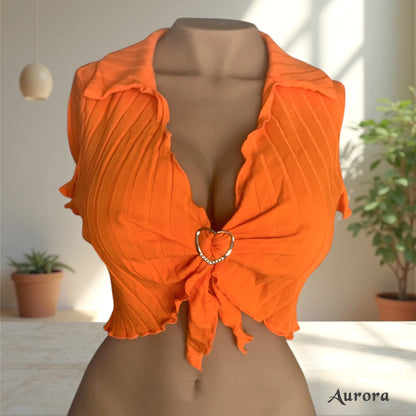 Aurora  in orange open top