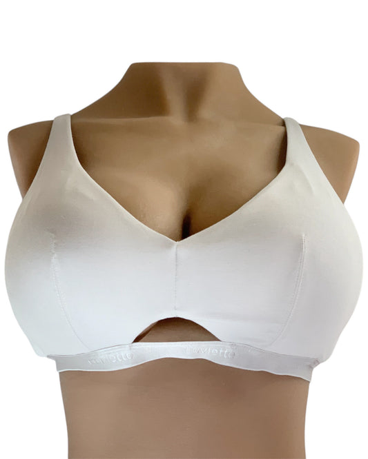 Sport bra wearing by a torso doll from Tantaly