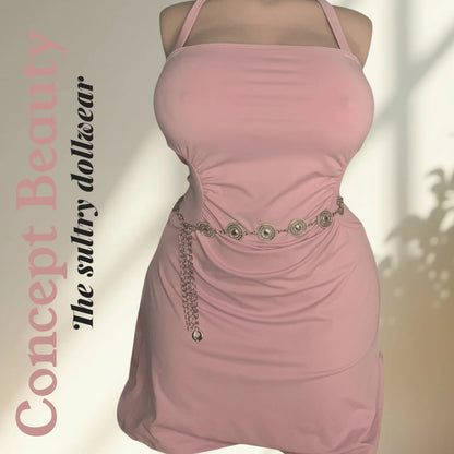 Pink dress