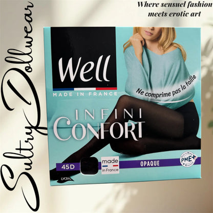 Well 45d tights Made in France