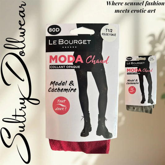 Le Bourget ModaChaud 80d Tights Made in France