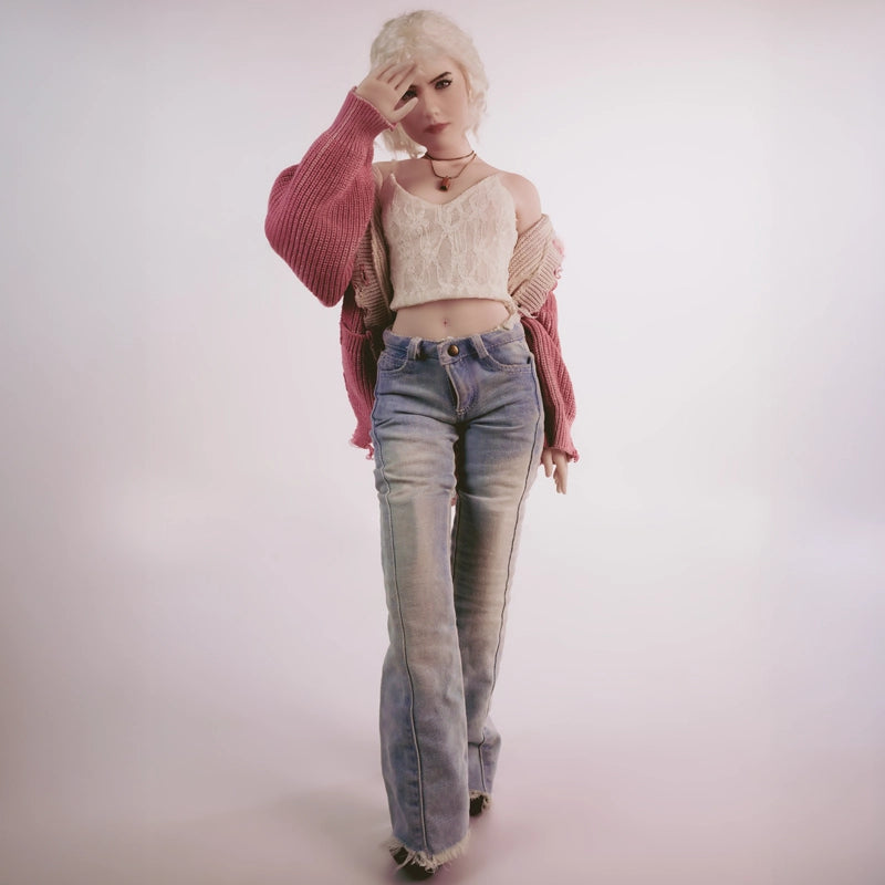 Si60s series - Small-breasted silicone minidoll