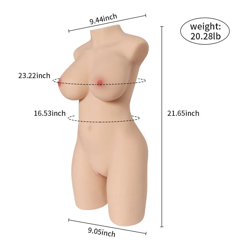 Miah Torse féminin 55 cm | Xise