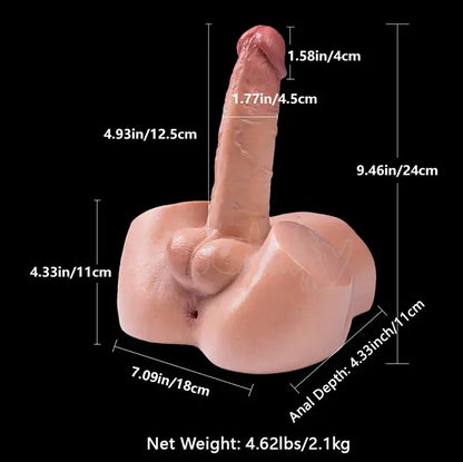 YL-22 Blade – Silikon Masturbator für Männer mit Dildo 12,5 cm