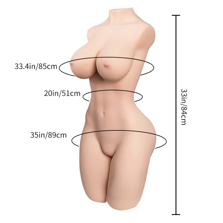 aurora 2.0 fair anime sex doll with slim body specification