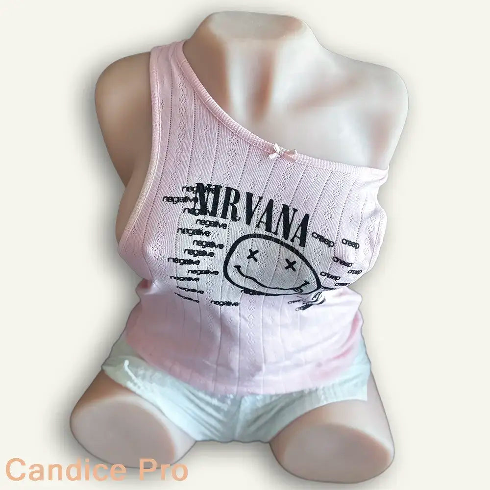 Top Nirvana Rose – Lässige Rebellion