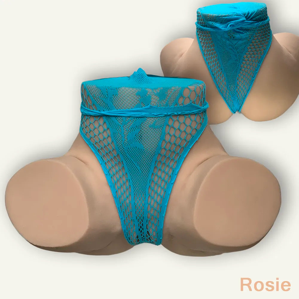 Blauer Mesh-Bodysuit – Fesselndes Mysterium 