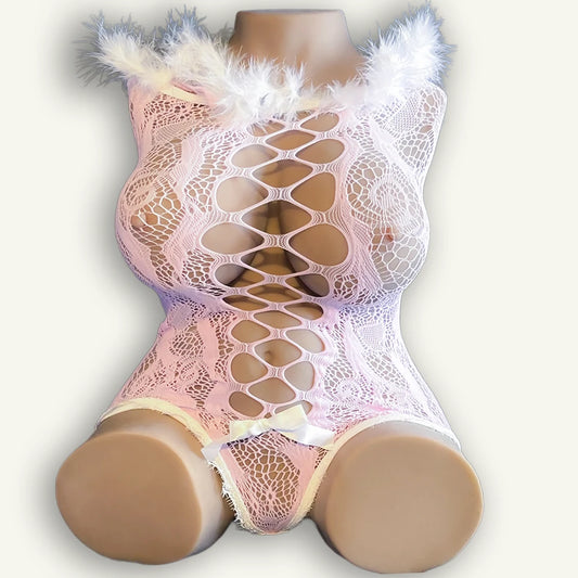 Rose Laced Fantasy Bodysuit