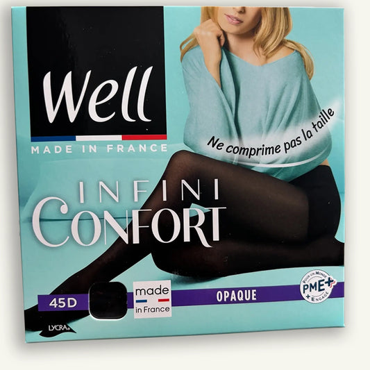 Well 45d tights Made in France