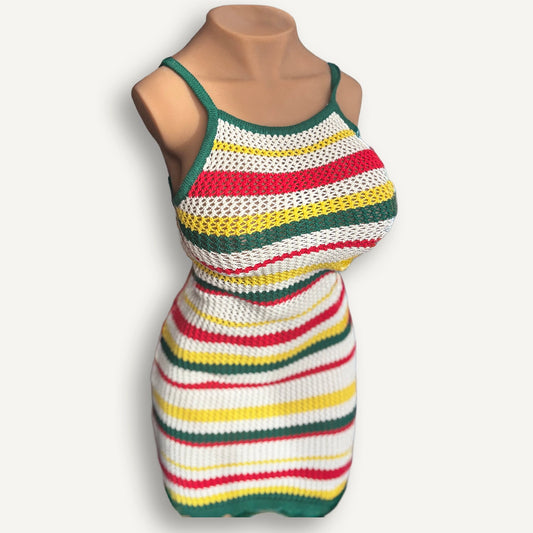 Robe à Maille Épaisse, Coupe Moulante