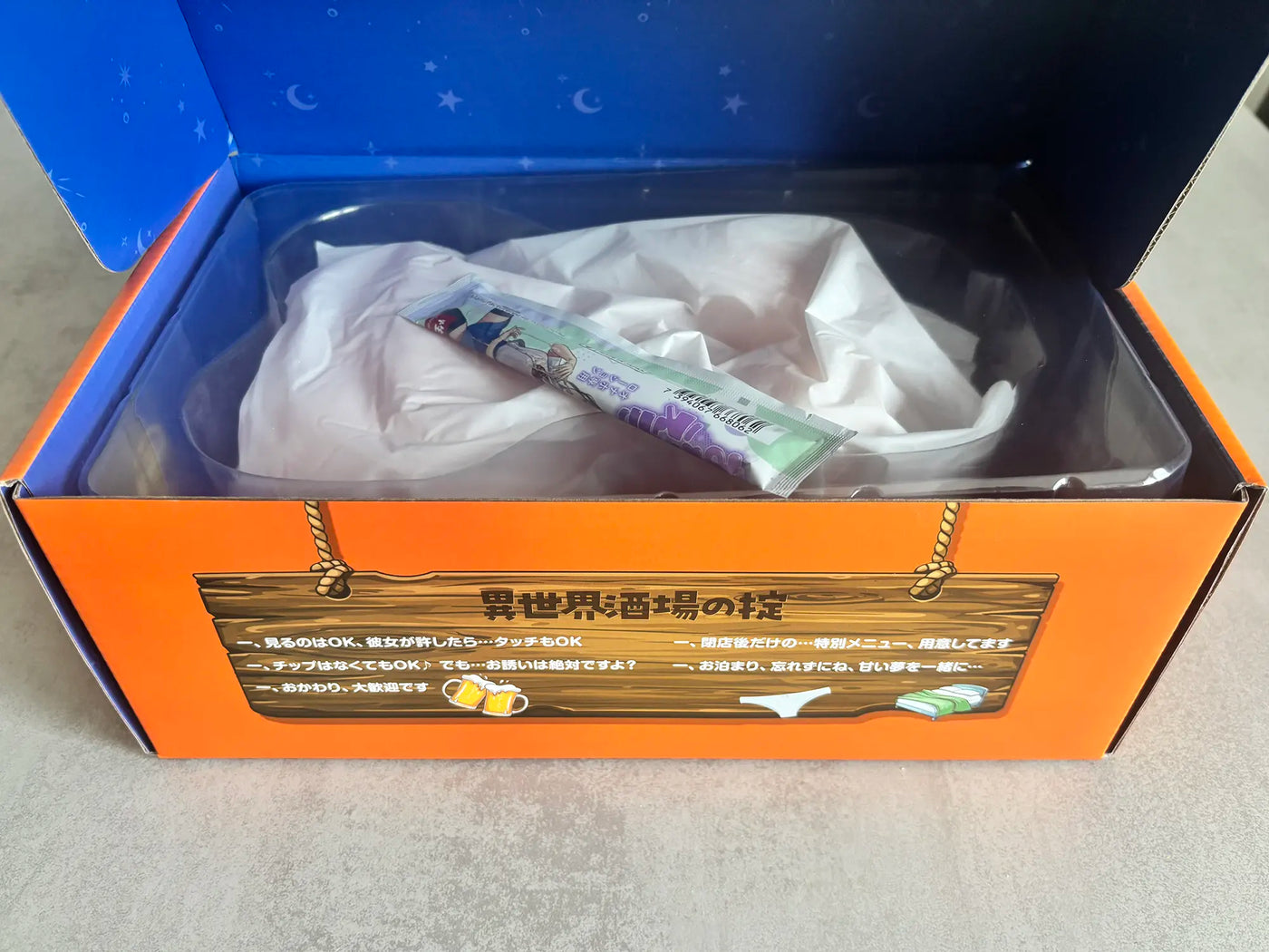 Corset Girl, A big onahole doll review packaging 4