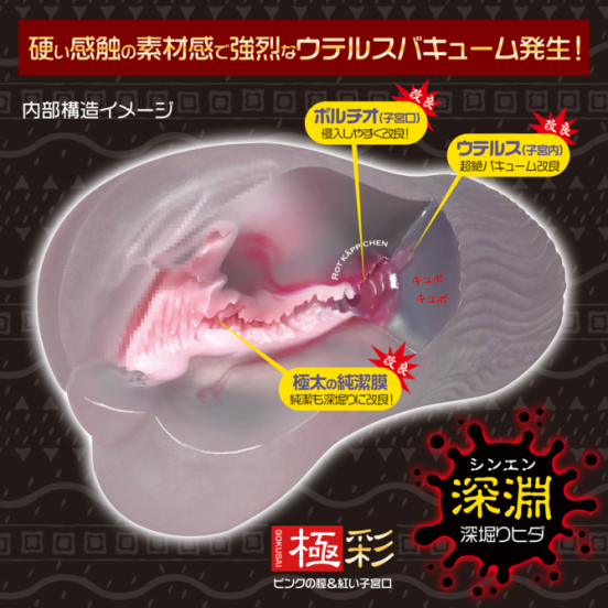 Gokusai Uterus X Hard Version – Review doll review packaging 4