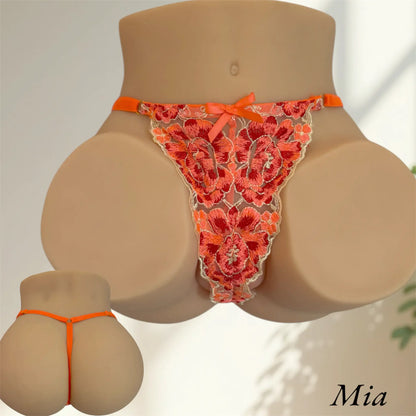mia in floral passion panties lingerie doll torso