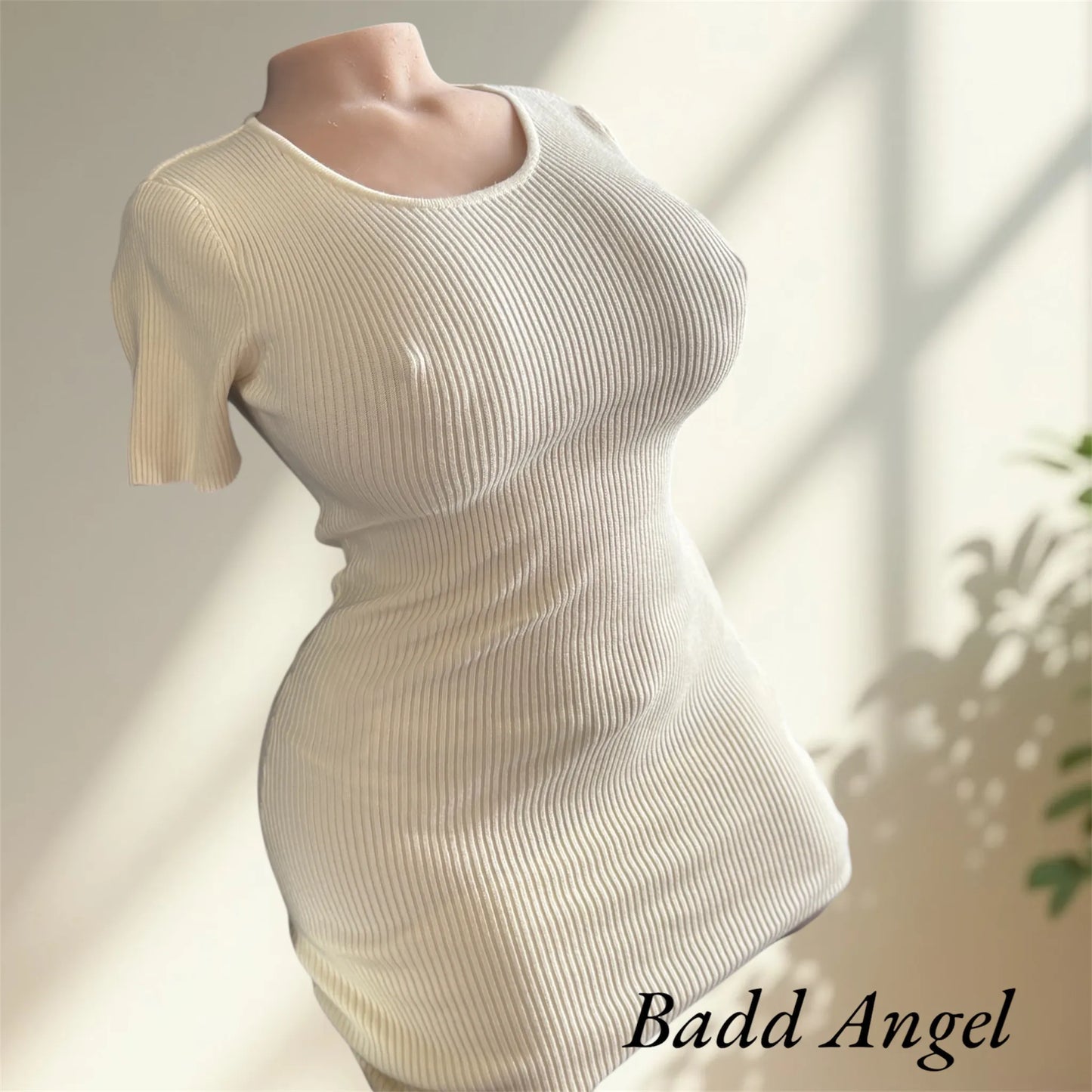 Badd Angel wearing a jennyfer dress