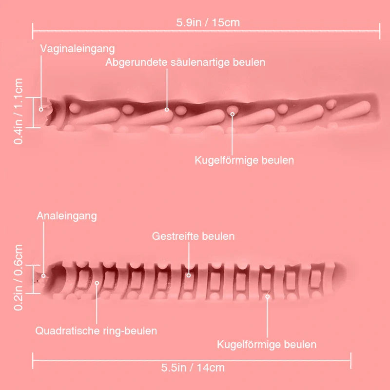 Selena – 3-in-1 Mini Torso, Total Pleasure &amp; Compact Size